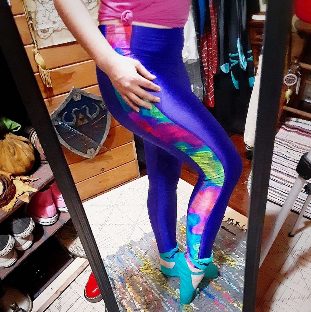 Colorful Abstract Women's Leggings